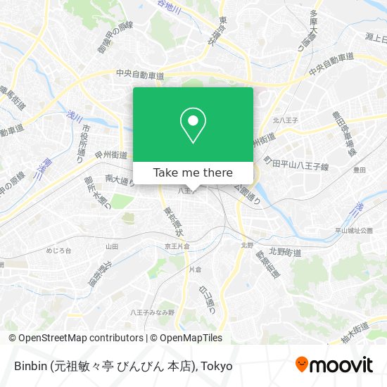 Binbin (元祖敏々亭 びんびん 本店) map