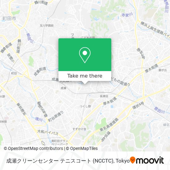 成瀬クリーンセンター テニスコート (NCCTC) map