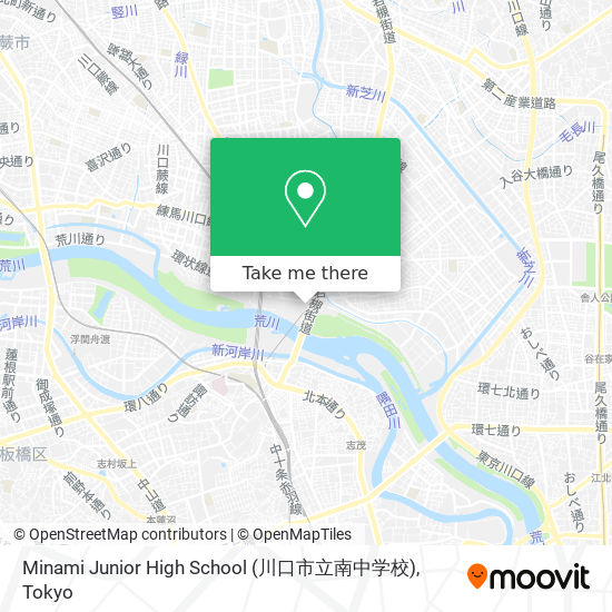 Minami Junior High School (川口市立南中学校) map