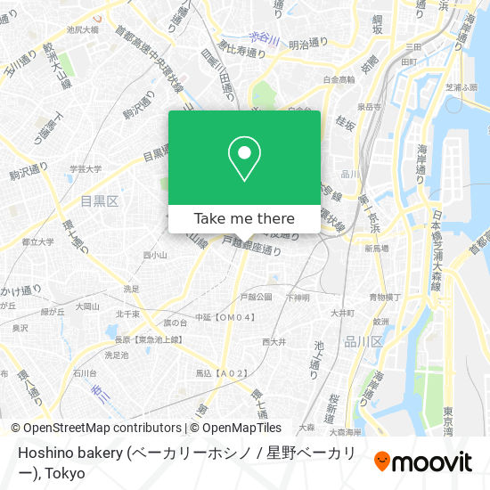 Hoshino bakery (ベーカリーホシノ / 星野ベーカリー) map