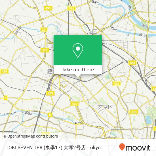 TOKI SEVEN TEA (東季17) 大塚2号店 map