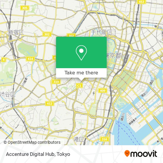 Accenture Digital Hub map