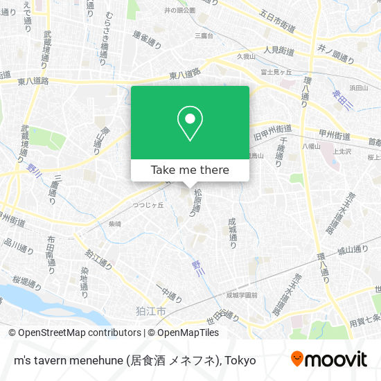 m's tavern menehune (居食酒 メネフネ) map