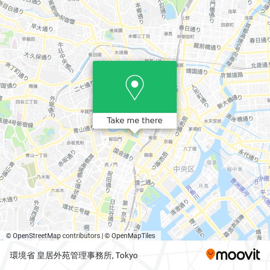 環境省 皇居外苑管理事務所 map