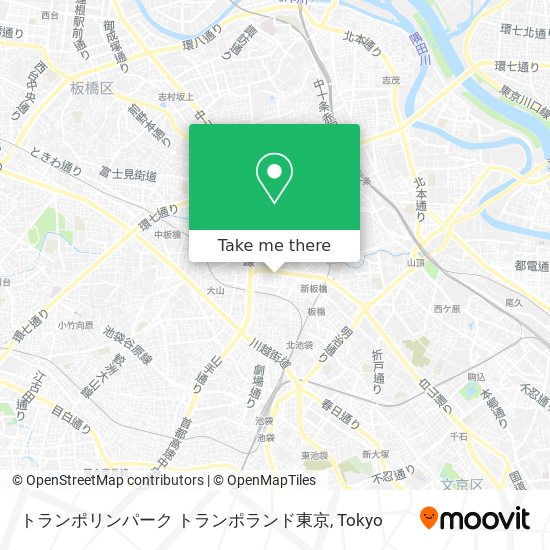 トランポリンパーク トランポランド東京 map