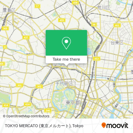 TOKYO MERCATO (東京メルカート) map