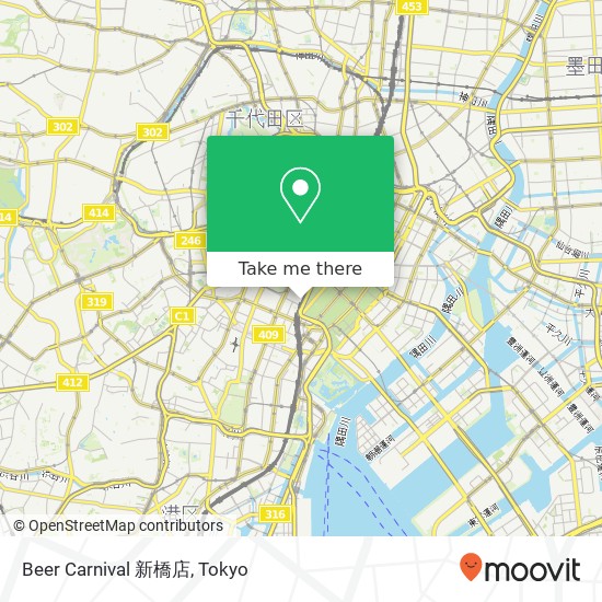 Beer Carnival 新橋店 map