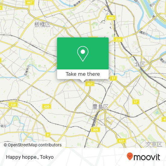 Happy hoppe. map