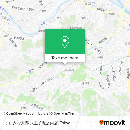 すたみな太郎 八王子堀之内店 map
