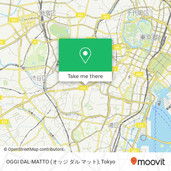 OGGI DAL-MATTO (オッジ ダル マット) map