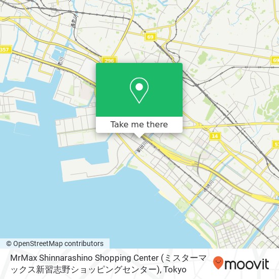 MrMax Shinnarashino Shopping Center (ミスターマックス新習志野ショッピングセンター) map