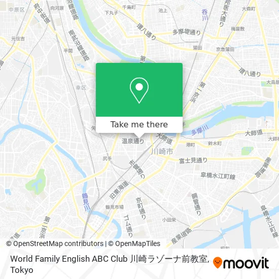 World Family English ABC Club Kawasaki Lazona Branch map