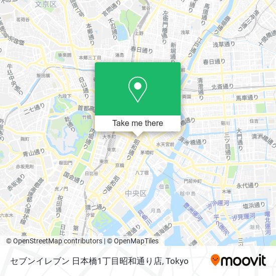 セブンイレブン 日本橋1丁目昭和通り店 map