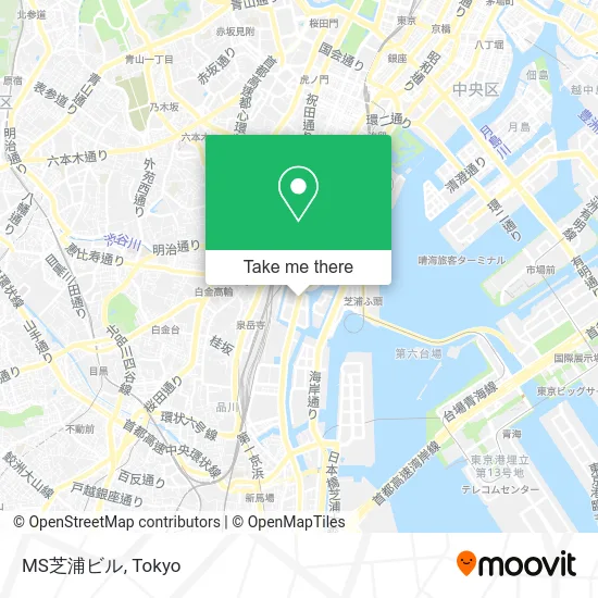 MS芝浦ビル map