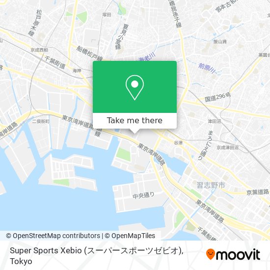 Super Sports Xebio (スーパースポーツゼビオ) map