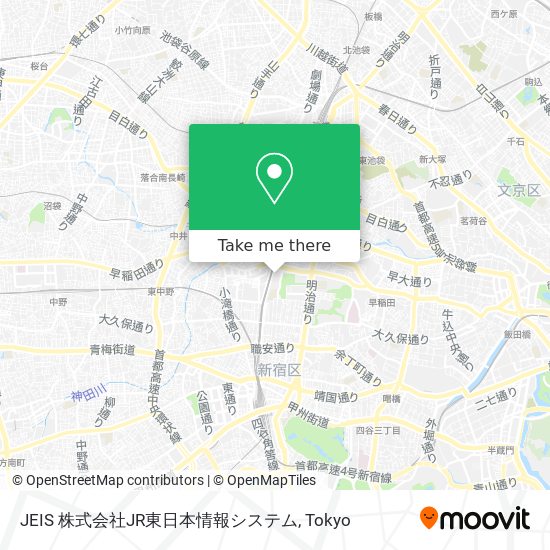 JEIS 株式会社JR東日本情報システム map
