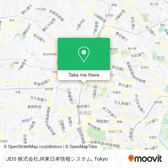 JEIS 株式会社JR東日本情報システム map