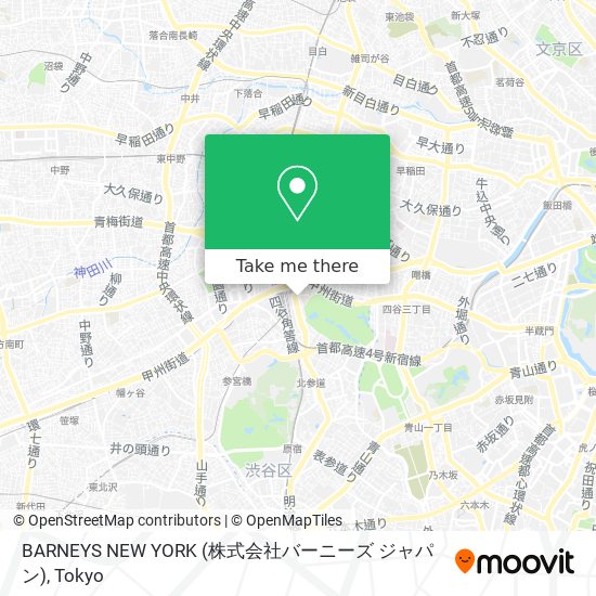 BARNEYS NEW YORK (株式会社バーニーズ ジャパン) map