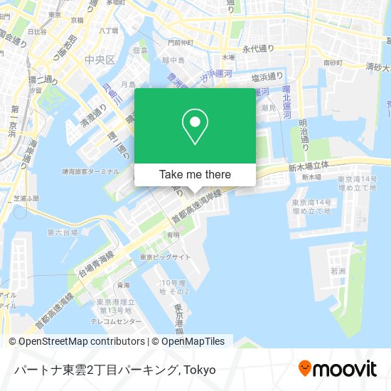 パートナ東雲2丁目パーキング map