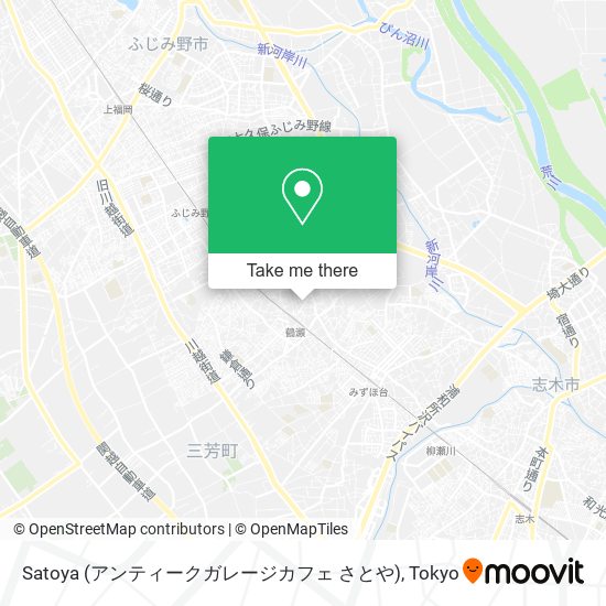Satoya (アンティークガレージカフェ さとや) map
