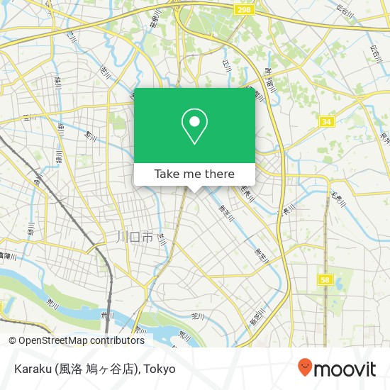 Karaku (風洛 鳩ヶ谷店) map
