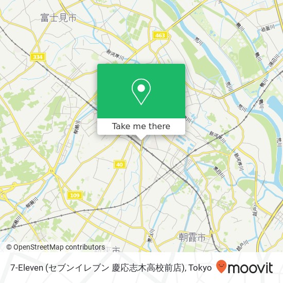 7-Eleven (セブンイレブン 慶応志木高校前店) map