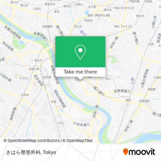 きはら整形外科 map