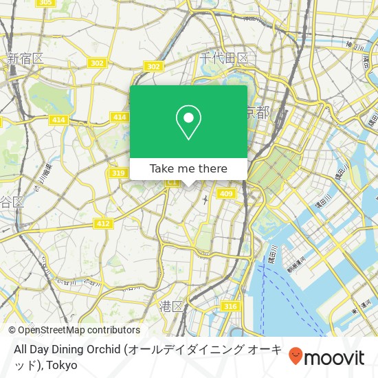 All Day Dining Orchid (オールデイダイニング オーキッド) map