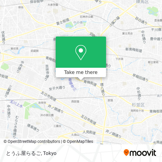 とうふ屋らるご map