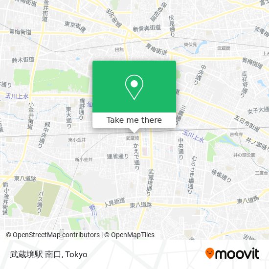 How To Get To 武蔵境駅 南口 In 武蔵野市 By Bus Moovit