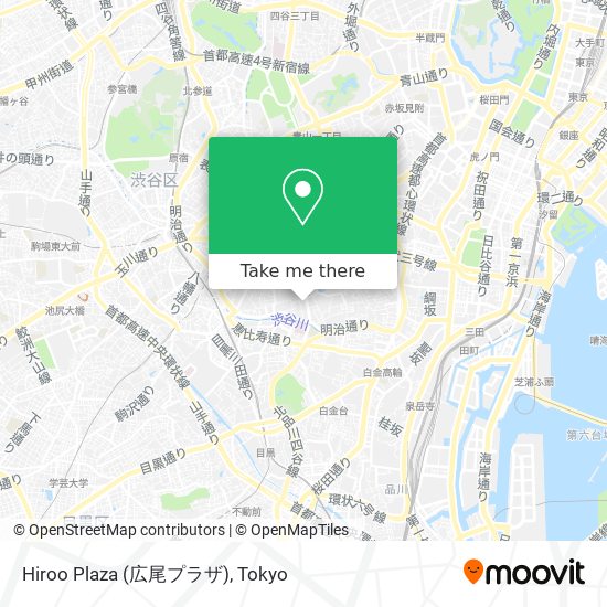 Hiroo Plaza (広尾プラザ) map