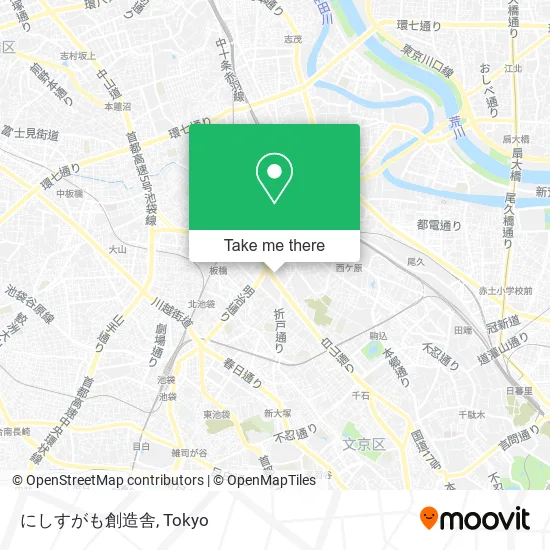 にしすがも創造舎 map