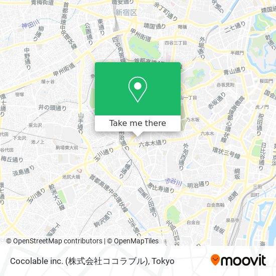 Cocolable inc. (株式会社ココラブル) map