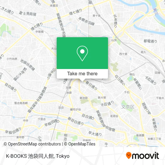 K-BOOKS 池袋同人館 map