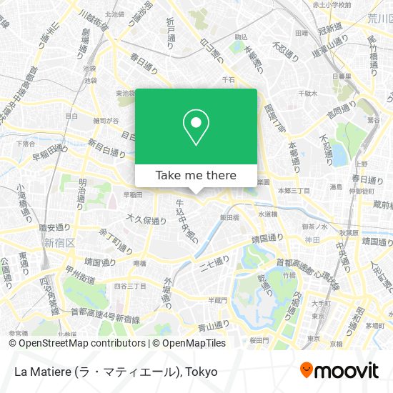 La Matiere (ラ・マティエール) map