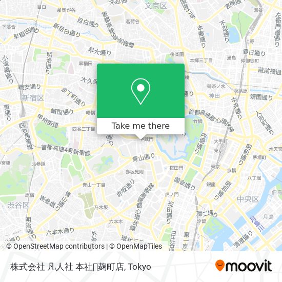 株式会社 凡人社 本社･麹町店 map