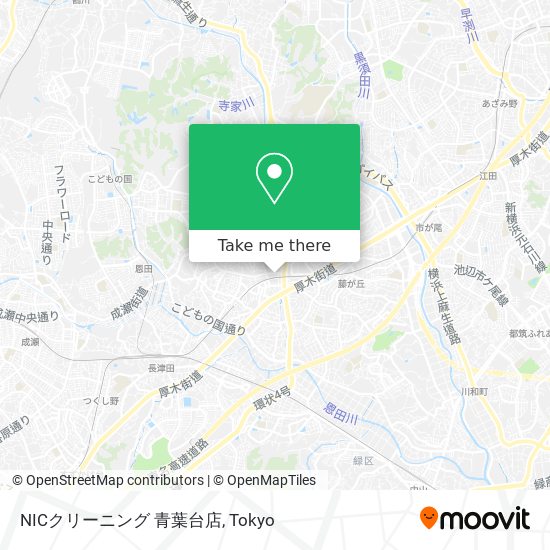 NICクリーニング 青葉台店 map