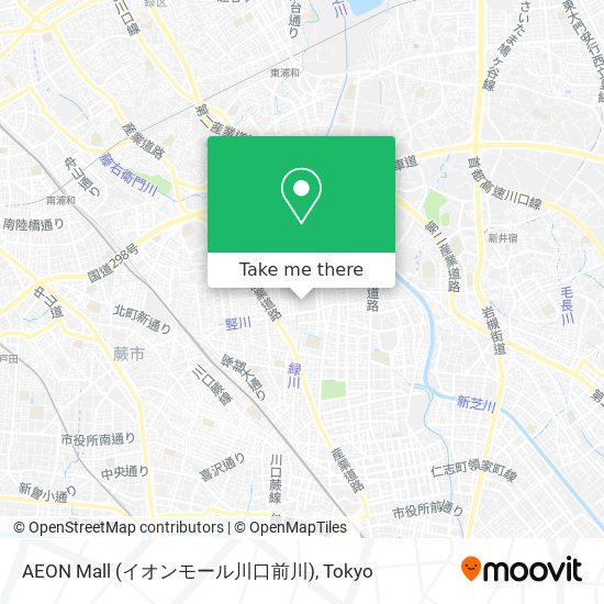 AEON Mall (イオンモール川口前川) map