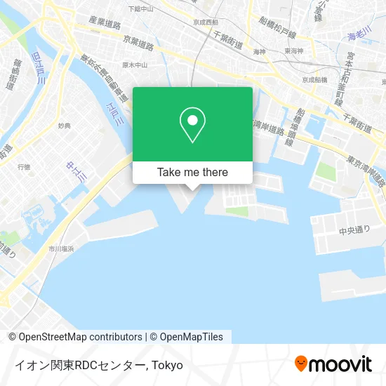 Ieon Kanto RDC Center map