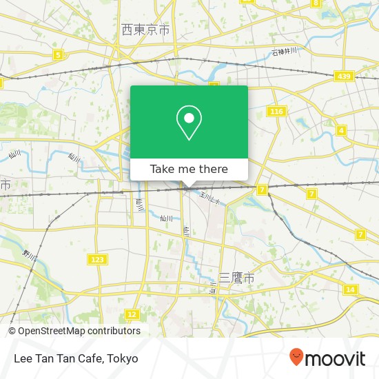 Lee Tan Tan Cafe map