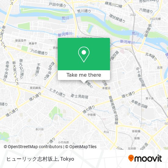 ヒューリック志村坂上 map