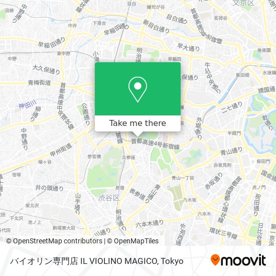 バイオリン専門店 IL VIOLINO MAGICO map