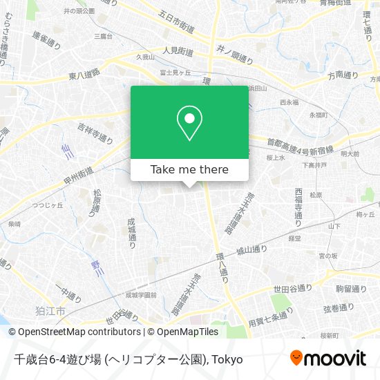 千歳台6-4遊び場 (ヘリコプター公園) map