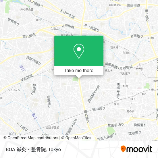 BOA 鍼灸・整骨院 map