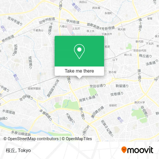 桜丘 map