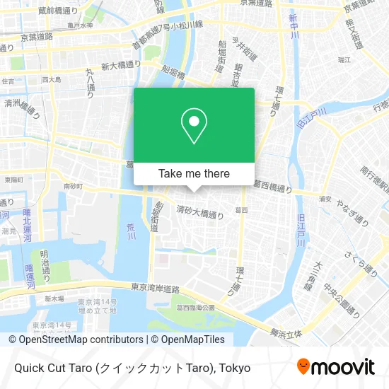 Quick Cut Taro (クイックカットTaro) map