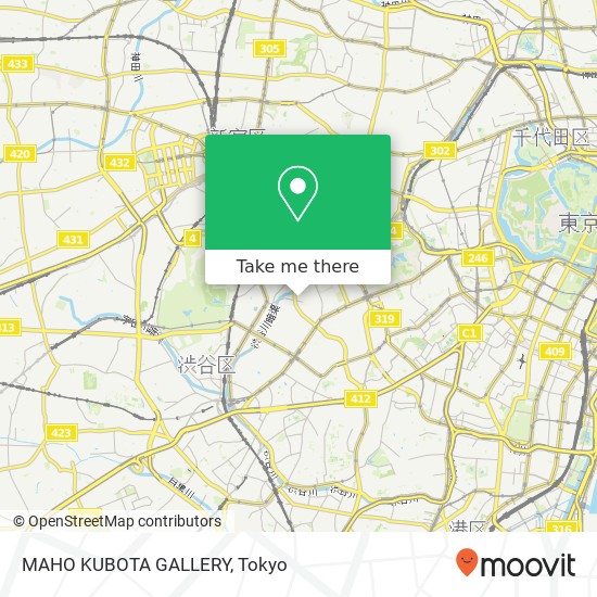 MAHO KUBOTA GALLERY map