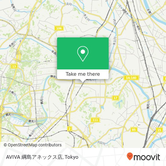 AVIVA 綱島アネックス店 map