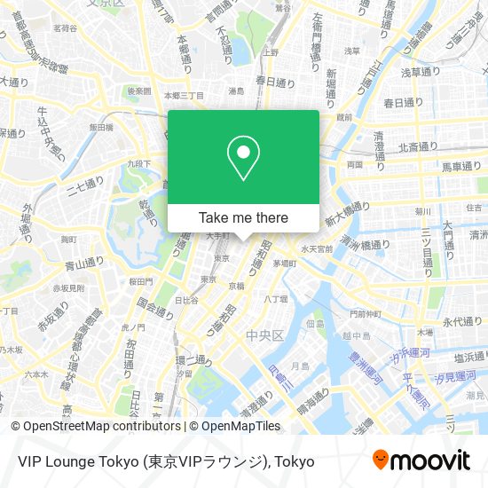 VIP Lounge Tokyo (東京VIPラウンジ) map