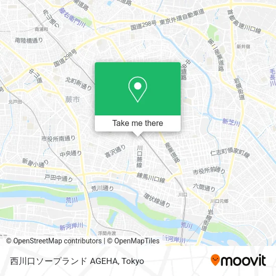 西川口ソープランド AGEHA map